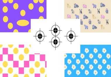 I Will Design Seamless/check/Floral/Fabric Pattern