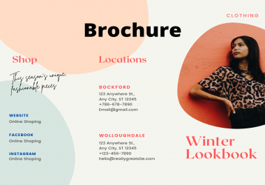 I Will Design Extra-Ordinary Brochure