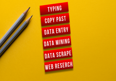 I Will Do Data Entry Data Scrapping Copy Past Most Fast