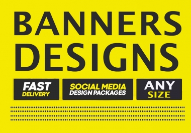 I will design creative & modern banners ads for you