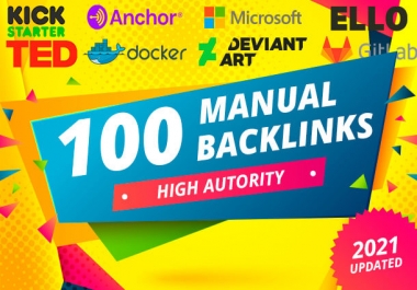 i will make 100 profile seo backlinks for top rank