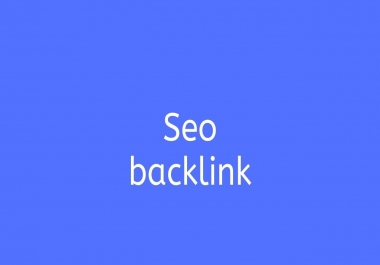 I will create high quality seo backlinks professionally