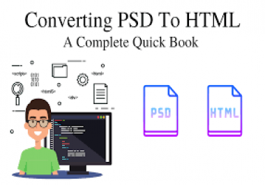 Converting PSD To HTML A Complete Quick Book