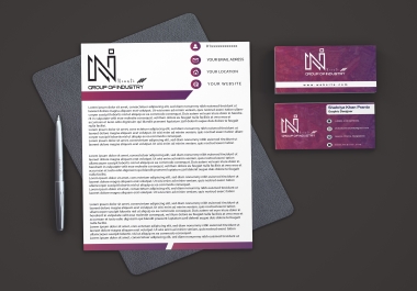 I will do business card and stationery designs