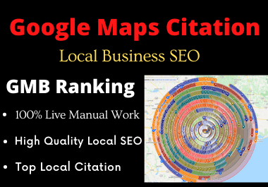 500 Google Maps Citation for Local Business SEO