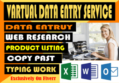 Data Entry,  Typing,  Copy and Paste works offered by sheikhseoexpert.
