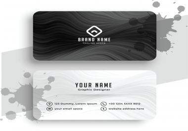 I will create modern and unique business cards for you