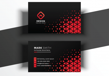 I Will Do unique Business Card For You