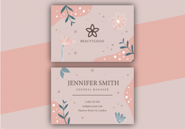 create beautiful business cards for website