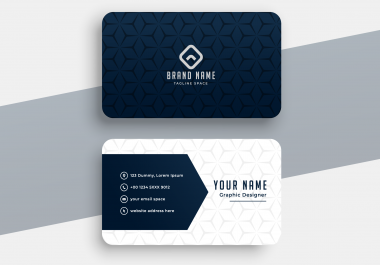 I will design creative and unique business card for you