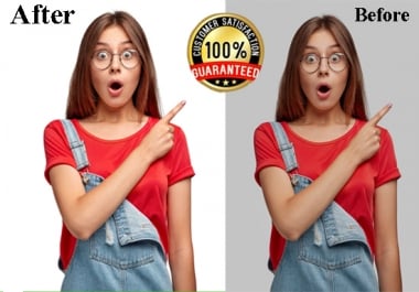 I will do Photos Retouching,  Editing and Background Removal Images Professionally.