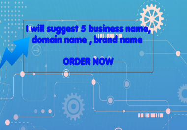 Business starts with a great idea and the next step is coming up with a business name.