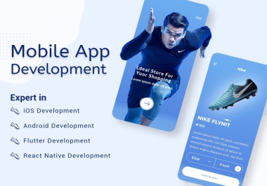I will design android mobile app,  ios mobile app,  and mobile app development