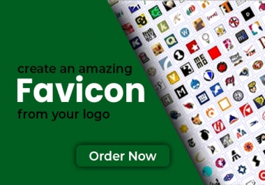I will create an amazing 3 favicon for your website within 12 hours