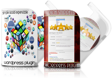 Simple Social Expandable word press pluing