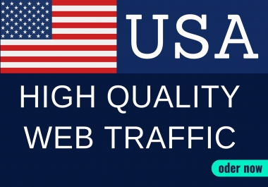 Keyword targeted real organic USA web traffic