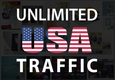 Unlimited USA Web traffic for 30 days