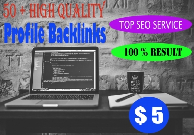 I will do high quality profile backlinks for website SEO
