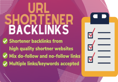 10.000 URL Shortener Backlinks
