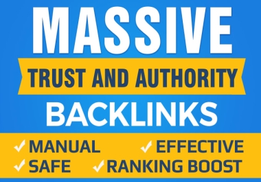 I will do 1000 High Authority Permanent whitehat backlinks