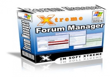 Xtreme forum manager marketing software