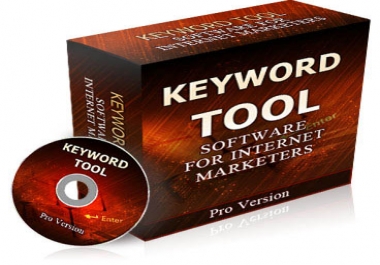 Keyword tool Software for internet marketers