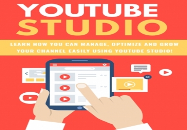 Youtube Studio- grow you youtube