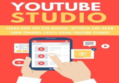 Youtube Studio- grow you youtube