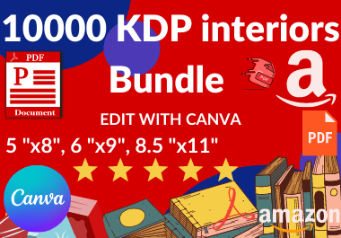 Kdp interior bundle,  kdp template