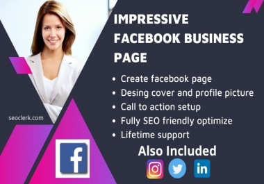 I will setup and promote facebook business page creation