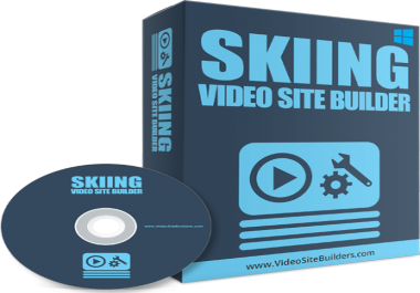 SKIING VIDEO SITE BUILDER SOFTWARE HELP TO INSTATLY CREATE OWN MONEYMAKING VIDEO SITE