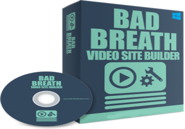 BAD BREATH VIDEO SITE BUILDER SOFTWARE HELP TO INSTANTLY CREATE OWN MONEYMAKING VIDEO SITE