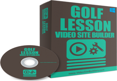 GOLF LESSON VIDEO SITE BUILDER SOFTWARE HELP TO INSTANTLY CREATE OWN MONEYMAKING VIDEO SITE
