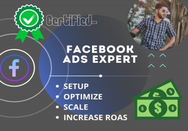 I will set up and optimize and manage your Facebook ads campaign