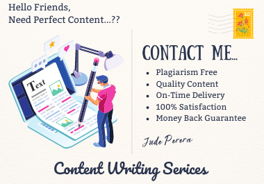 5x500 Plagiarism free High Quality Content Writing
