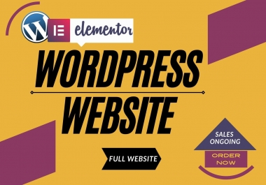 I will customize wordpress website responsive design with elementor pro
