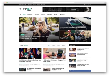 I will create magazine website by newspaper wordpress theme