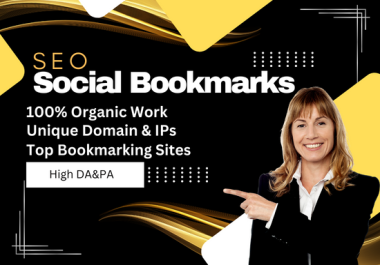 I will create 31 high quality social bookmarks seo backlinks