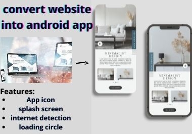 I will convert website into an android app
