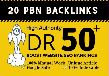 I will do high quality contextual dofollow PBN backlinks for off page seo