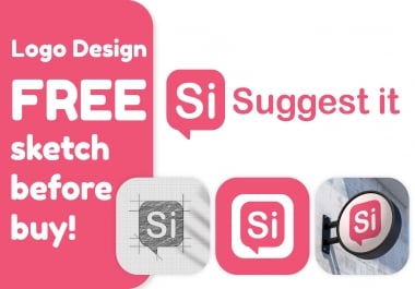 I'll do minimalist unique modern professional logo for your business