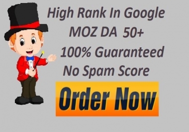 I will increase moz domain authority da 50 plus within 30 days