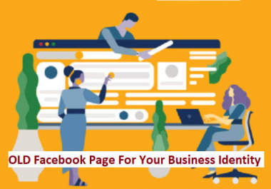 I will give you an old Facebook page to introduce your business