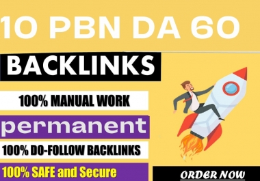 I will create contextual high da seo pbn dofollow backlinks google ranking