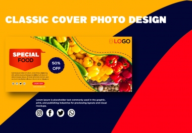 I will professional eye-catching cover photo design