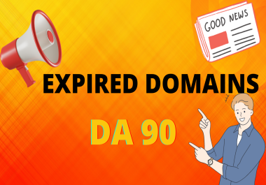 i will find expired domain having backlinks from authority websites