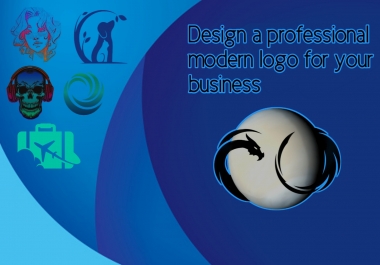 Design a professional modern logo for your business
