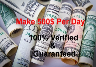 MAKE 500 PER DAY. THE BEST PASSIVE INCOME