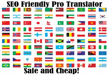I will translate articles for your site or your needs. SEO Friendly Pro Translator.