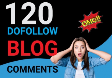 Manually Create 120 HQ Blog Comment Backlinks for GOOGLE RANK